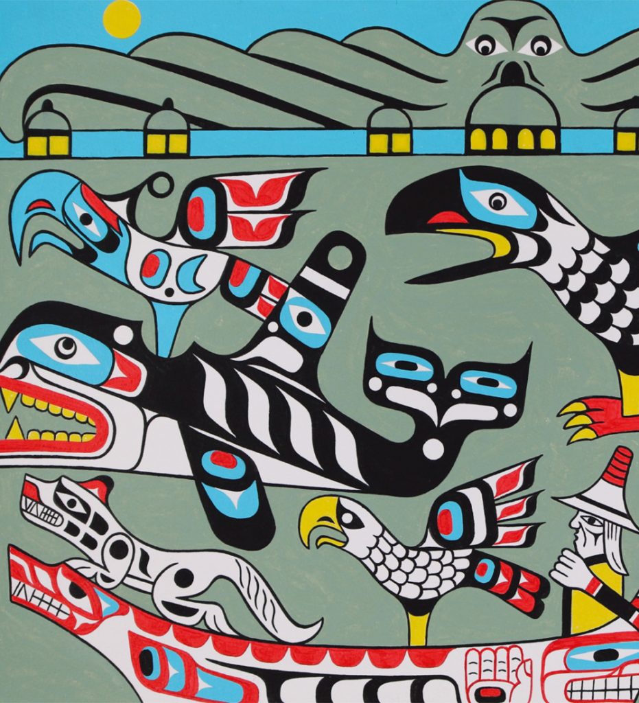 2023 The Lantern City - Granville Island - Artwork 01_Richard Hunt-Victora